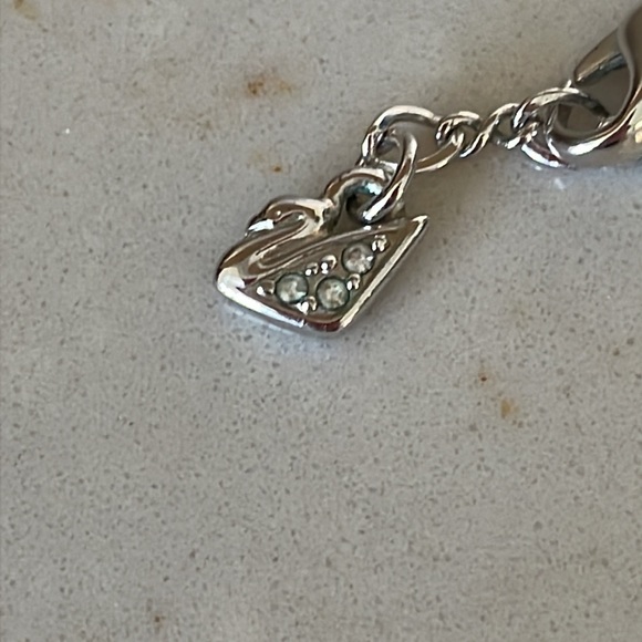 Swarovski Crystal Cut Crystal & Pavé Circle Ball Silver Necklace Pendant - Picture 10 of 12